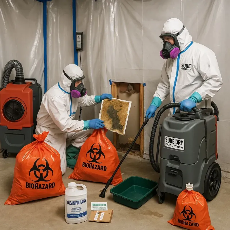 Contaminated Water Handling Protocols process in Swampscott, MA